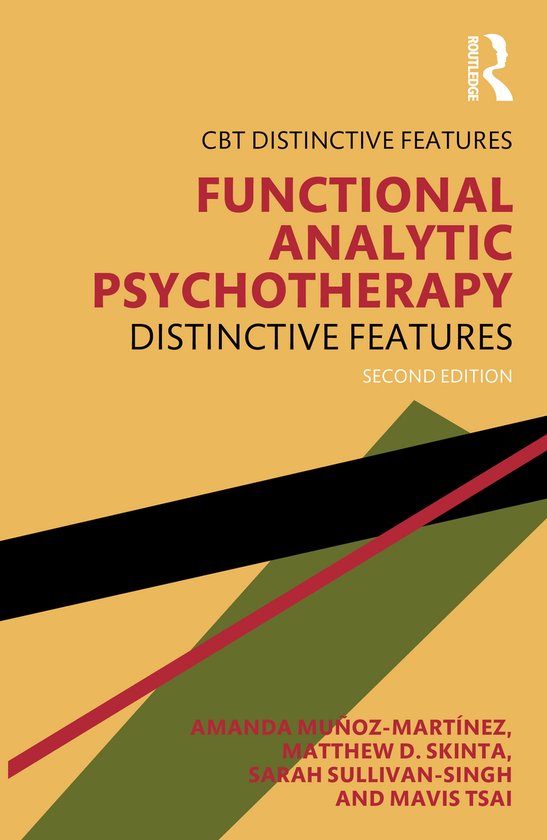 CBT Distinctive Features- Functional Analytic Psychotherapy - cover