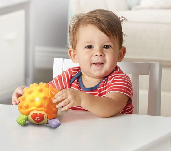 Foto: Vtech baby wiebel wobbel egel dierenvriendjes interactief speelgoed 3 tot 24 maanden