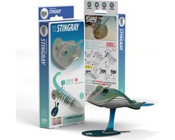EUGY 3D Puzzel - Rog - Zeedieren - Duurzaam - Verzamel Ze Allemaal - 6 Jaar
