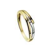 The Jewelry Collection Bague Zircone - Or