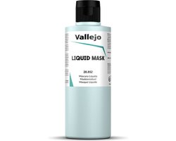 Vallejo Hobbyverf - 28852 Liquid Mask Fluid - Vloeibare maskering - 200 ml