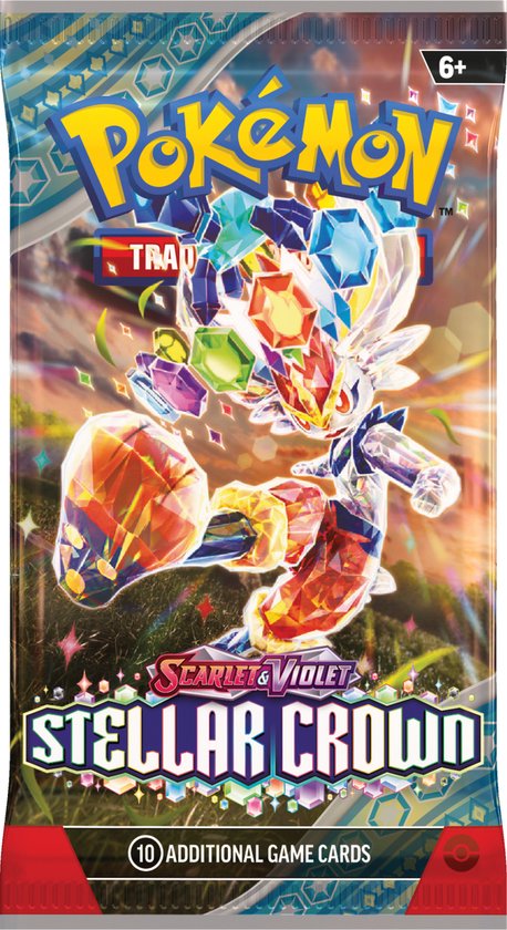 ポケモン Stellar Crown 英語版 booster bundle x3 Pokémon Stellar Crown Booster Pack - Scarlet & Violet - Trading