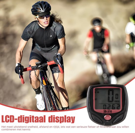 Compteur De Vitesse Vélovélo Compteur De Vitesse Sans Fil Ordinateur De Vélo Compteur