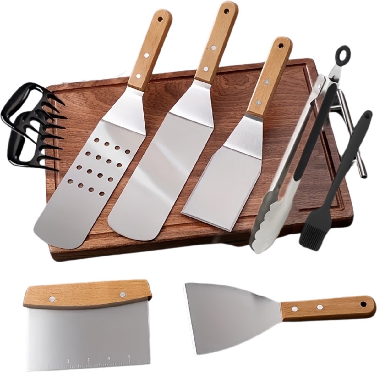 Bovista Barbeque Set Barbecueset Barbecue Barbecues BBQ Tangenset Vleeset Accessoires Zomer 11 stuks