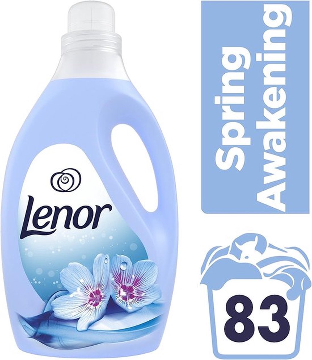 Goedkoopste LENOR WASVERZACHTER - SPRING AWAKENING - 2.905L - 2 x 83 WASBEURTEN