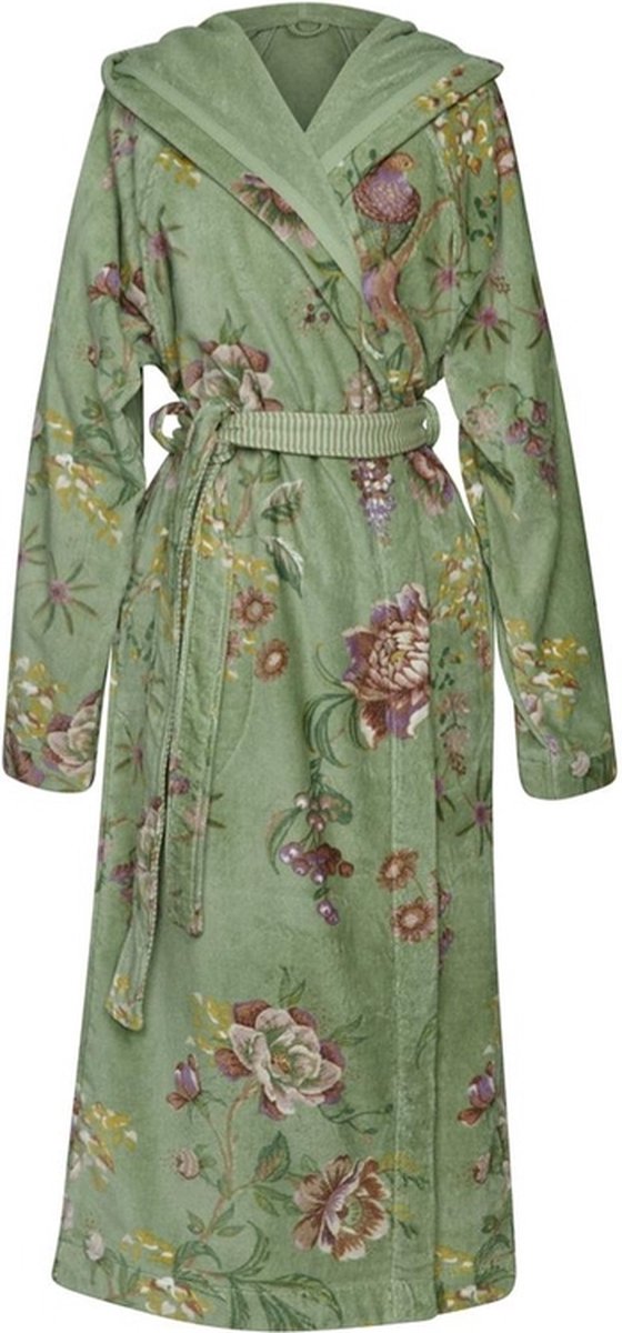 Pip Studio Badjas pip studio secret garden Groen