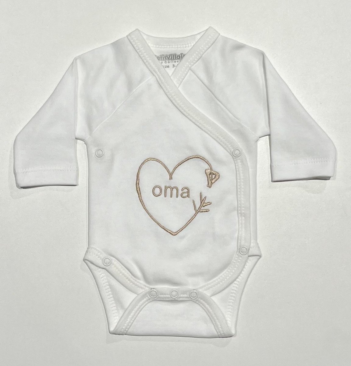 Romper Petit Villain Ecru Oma Pijl