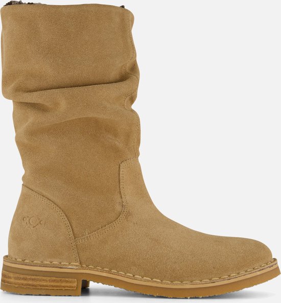 Aqa Laarzen beige Suede - Dames - Maat 39 | bol
