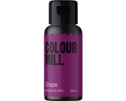 Colour Mill Aqua Blend Voedingskleurstof op Waterbasis - Grape - 20 ml