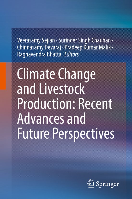 Climate Change and Livestock Production: Recent Advances and ... - cover