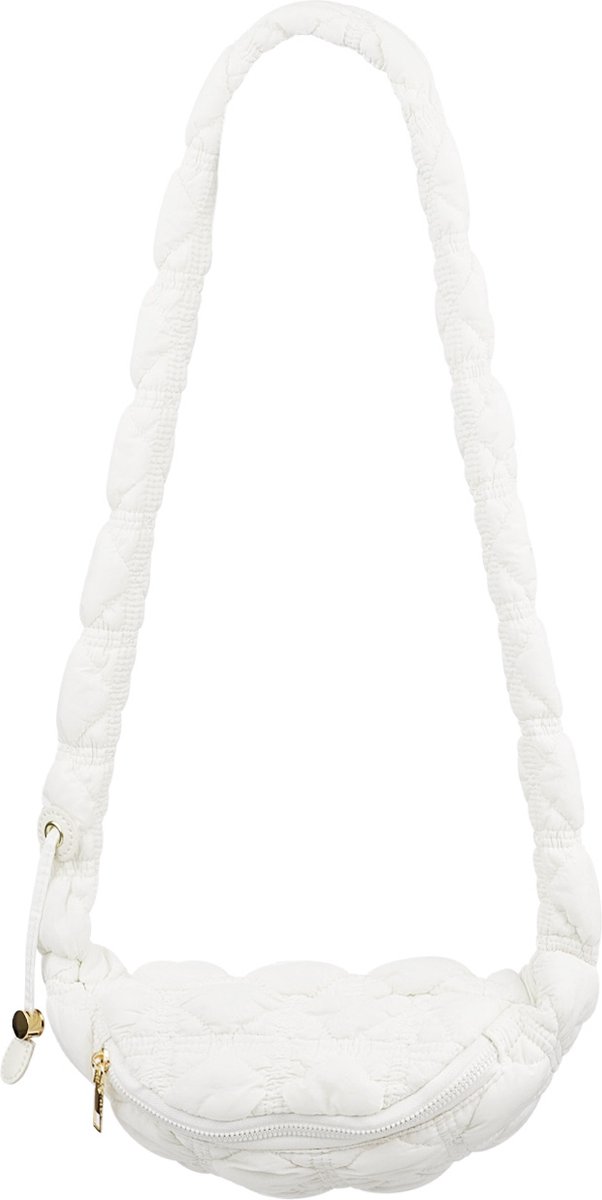 Tas bomber look - wit