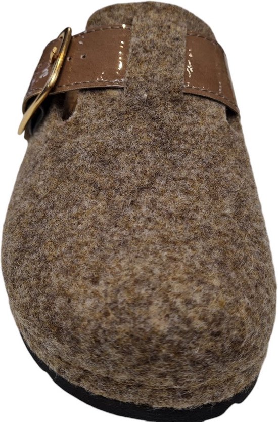 Rohde 6012 17 Dames Pantoffels Open - Beige - 37