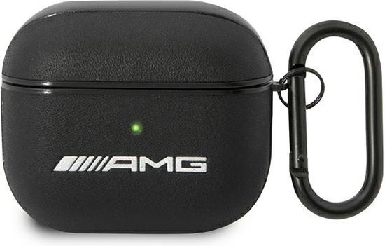 AMG AMA3SLWK AirPods 3 cover zwart/zwart leer van AMG — afbeelding 2