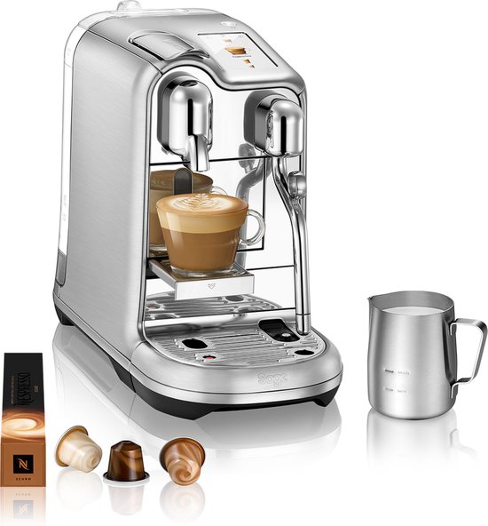 Nespresso Sage Creatista Pro - Koffiecupmachine - Stainless Steel