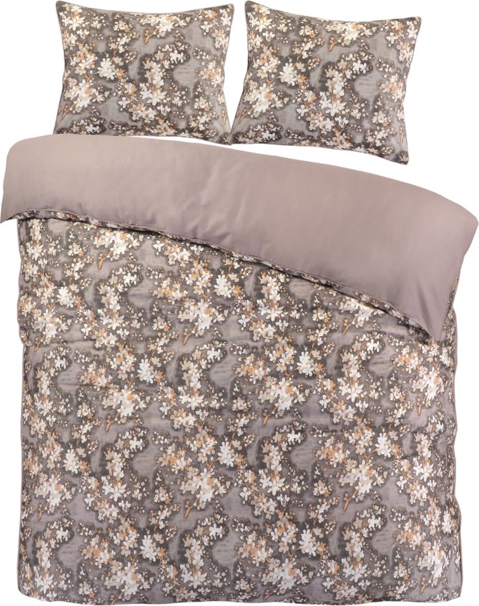 Papillon Aurora Dekbedovertrek - Lits-jumeaux - 240x200/220 - Beige