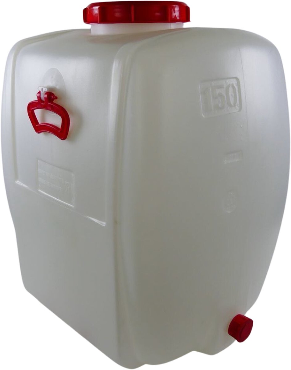 150 Liter Kunststof Tankje met Kraan - Robuust en Flexibel voor Diverse Toepassingen