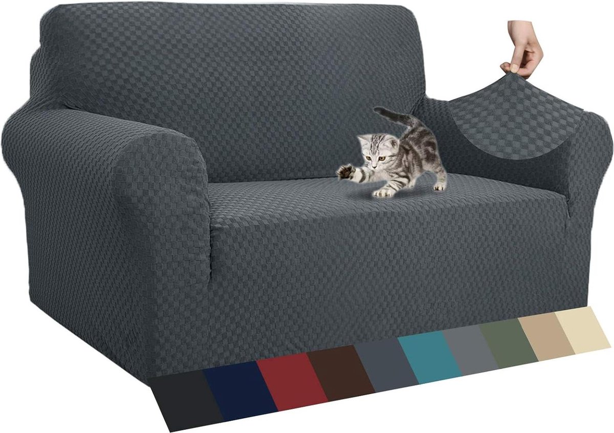 Earnmore Hoge Stretch Sofa Covers 4-zits Super Soft Loveseat