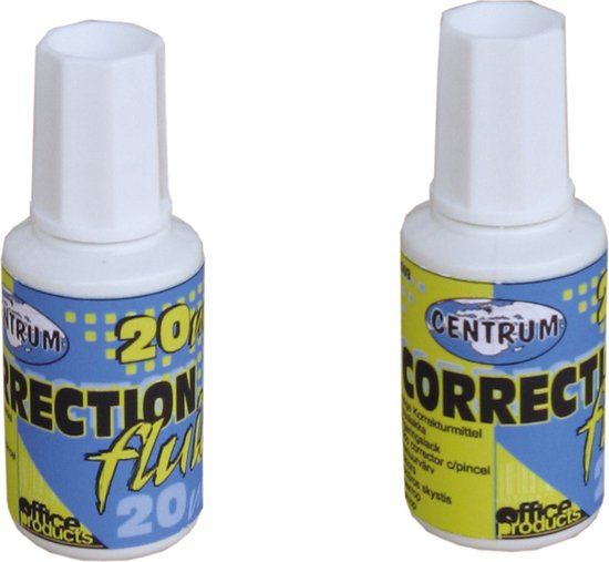 Foto: 10 x correctie fluid brush 20ml centru