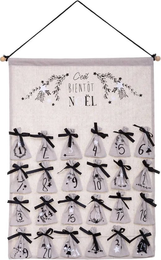 Adventskalender om zelf te vullen