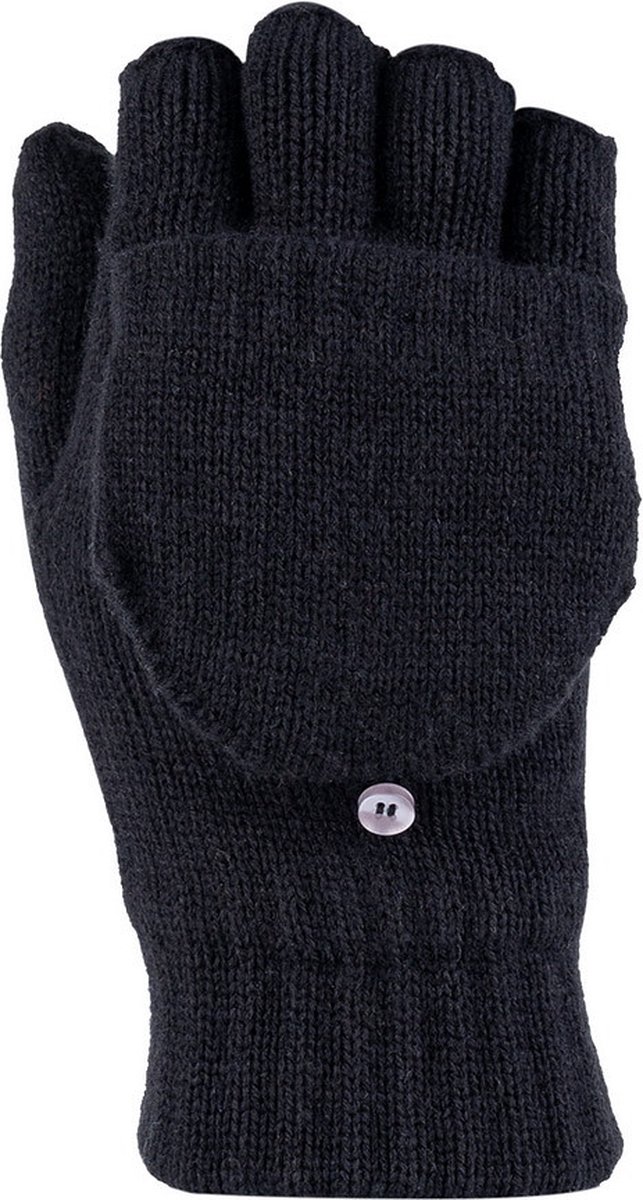 Fostex Vissers handschoenen 3M thinsulate - Met Opklapbare Wand- Zwart