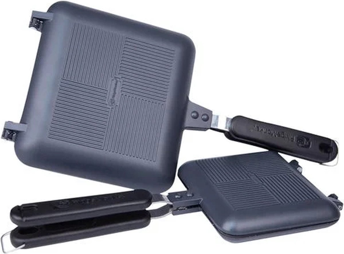 Ridgemonkey Classic Sandwich Toaster Granite Edition Standaard - Antiaanbak Broodrooster