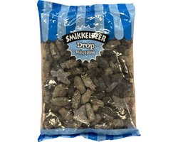 Smikkelbeer - Gezouten Dropmix - 1 Kilo XL Zak - Snoep - Snoepjes - Drop - Mix - Zoute - Zout