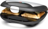 Bol.com Tosti Apparaat - Sandwichtoaster - Gemakkelijk te Reinigen - Compact & Draagbaar - Aluminium Roestvrij Staal - Indicatie... aanbieding