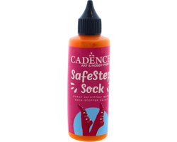 Cadence SafeStep Sock-Stop Anti-Slip Verf Orange