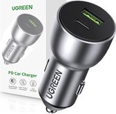 UGREEN Fast Charge Autolader Dubbele Poort 42.5W Universeel QC/PD 3.0