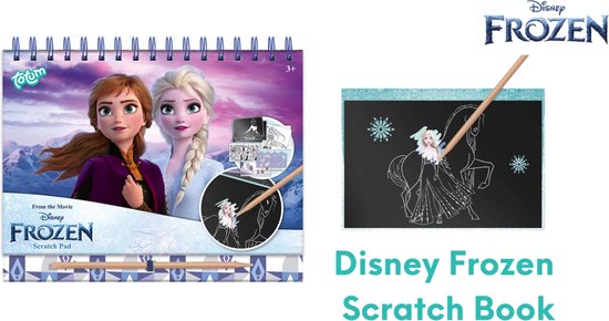 Totum Disney Frozen 2 Scratch Book