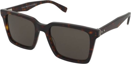 Tommy Hilfiger Th 2067/S Rechthoekig Acetaat Heren Zonnebril van Tommy Hilfiger — afbeelding 5