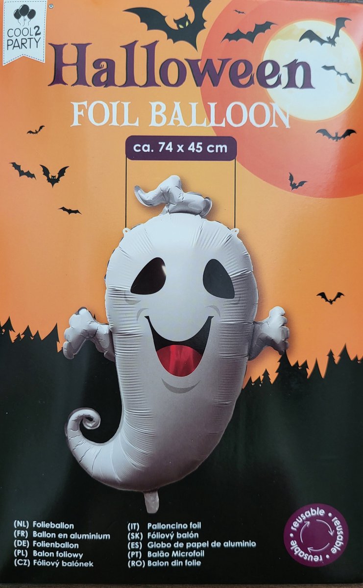 Halloween foil balloon
