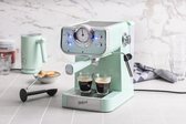 Bol.com Espressomachine Mint Retro OldScool 950W - 1.5 liter aanbieding