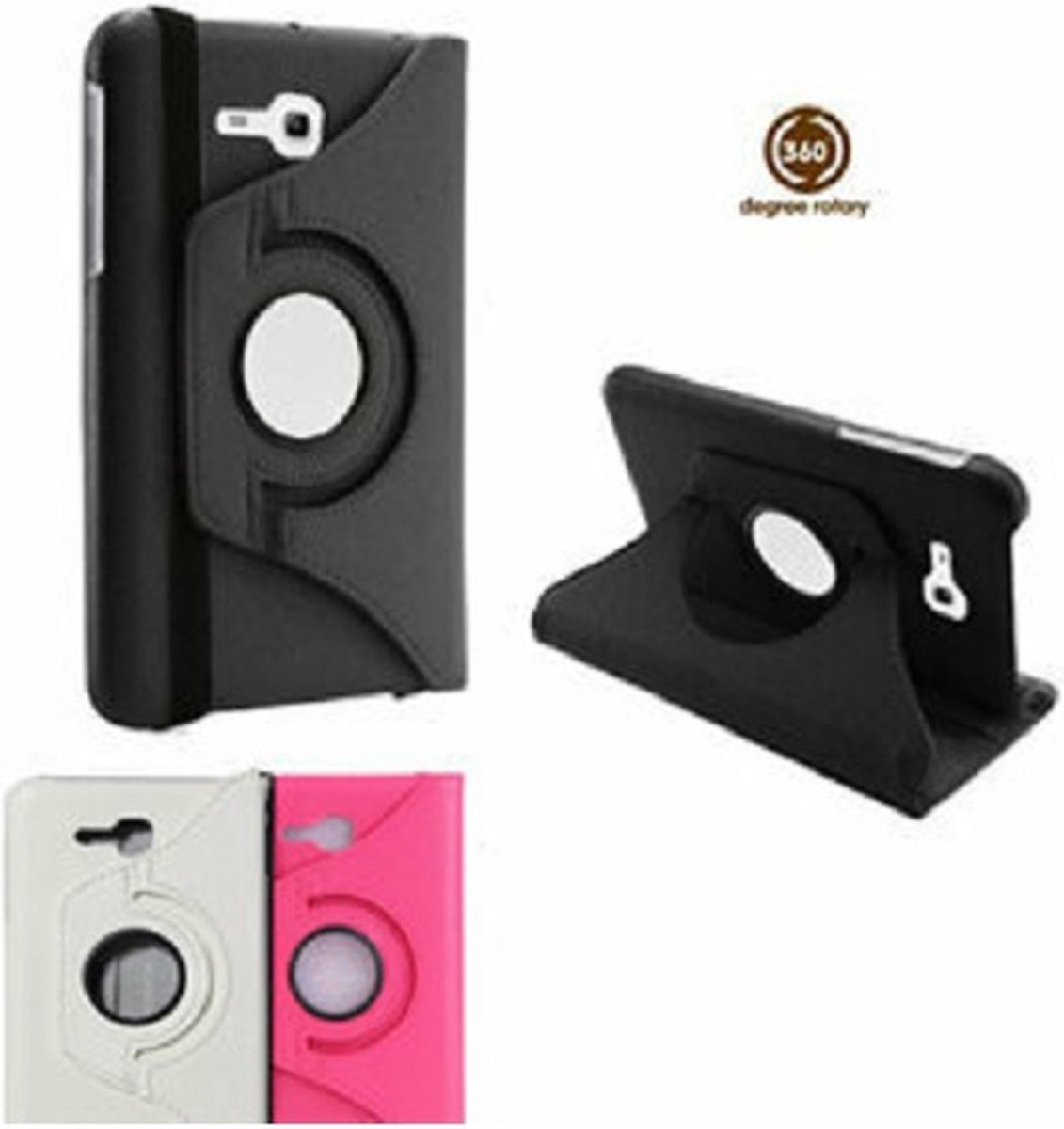Samsung Tab T800 Hoesje Case Zwart