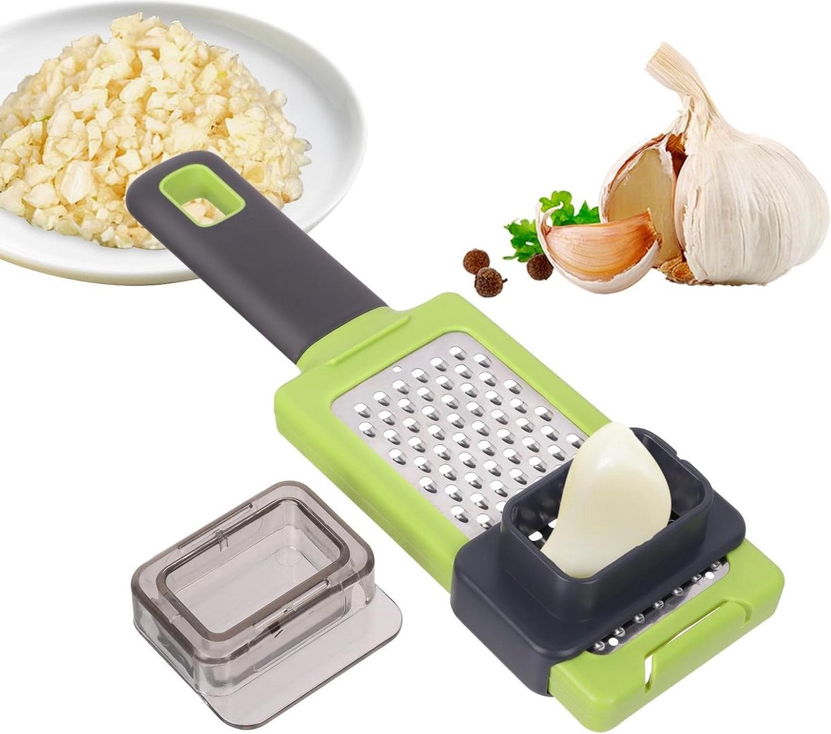 Knoflookpers Handheld Rasp Multifunctionele Gember Druk Handmatige Crusher Tool