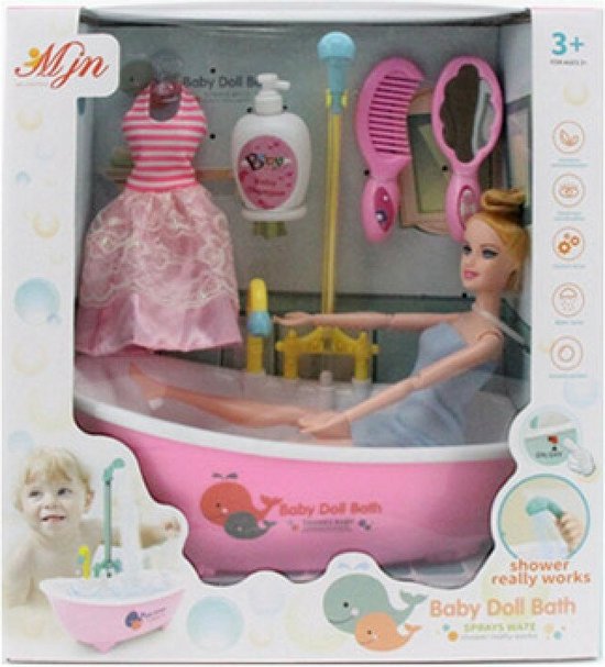 Salle De Bain Miniature De Poupée – Jouet Ancien NIL Création – Pièce De Collection