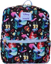 Loungefly: Disney - The Little Mermaid 35th Anniversary - Life is Bubble AOP Nylon Mini Backpack