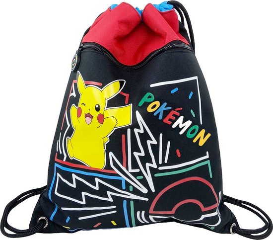 Foto: Pokemon pikachu gymtas zwemtas 44 cm incl vak met rits high quality