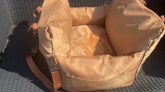 Goldcave Hondenmand voor in de Auto - Waterafstotend - Luxe Autostoel voor Hond - Automand - Hondenstoel - Bruin