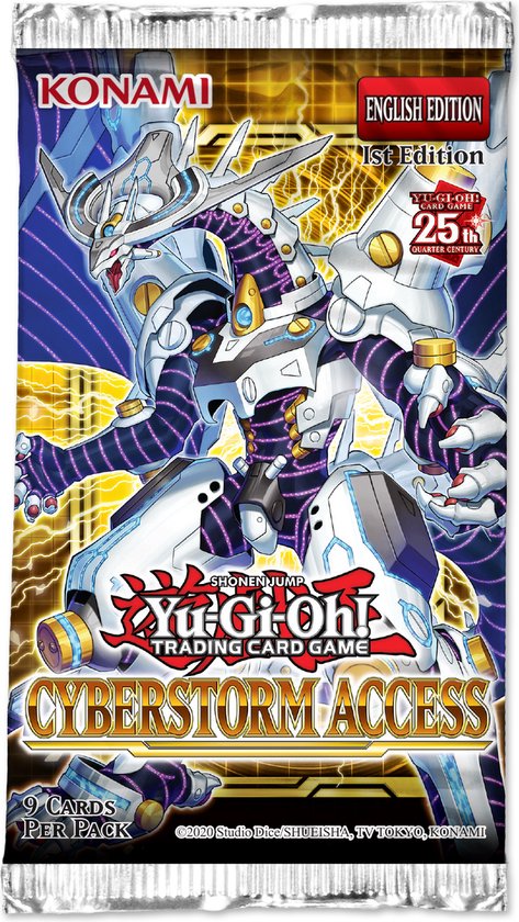 Foto: Yu gi oh cyberstorm access booster pack yugioh kaarten