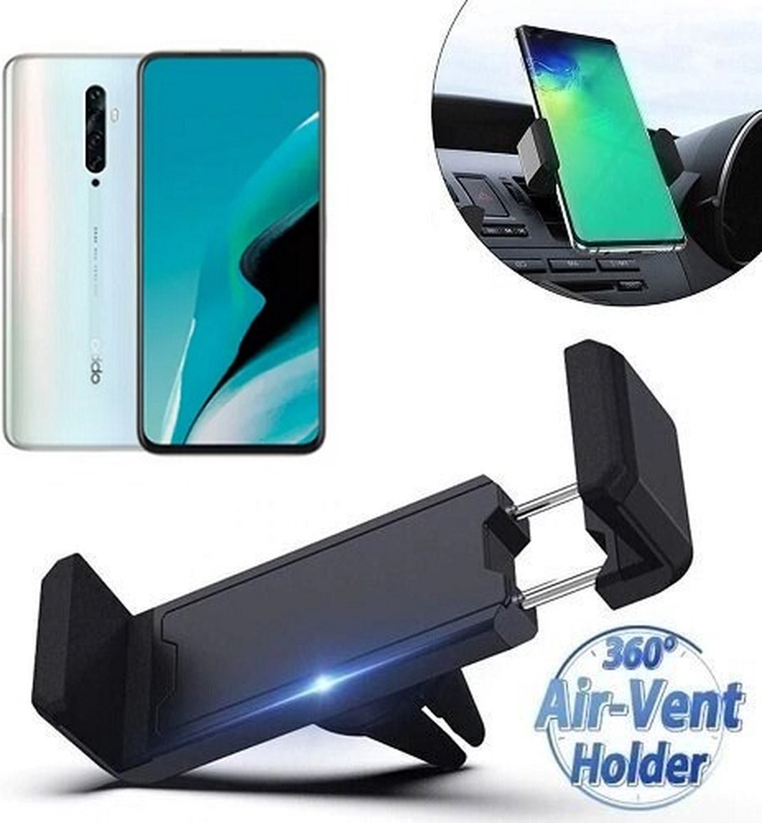 Oppo Reno2 Z Telefoonhouder Auto Ventilatierooster