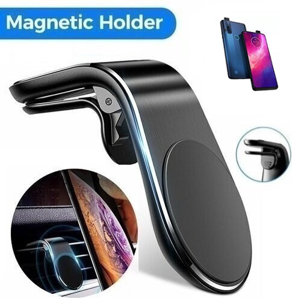 Motorola One Hyper Magnetische Autohouder