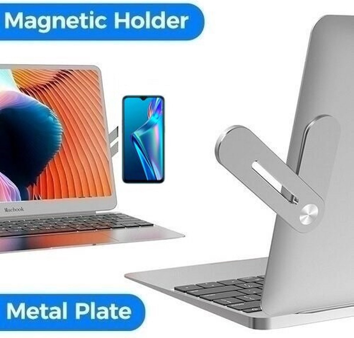 Oppo A12s Laptop Houder Magnetisch