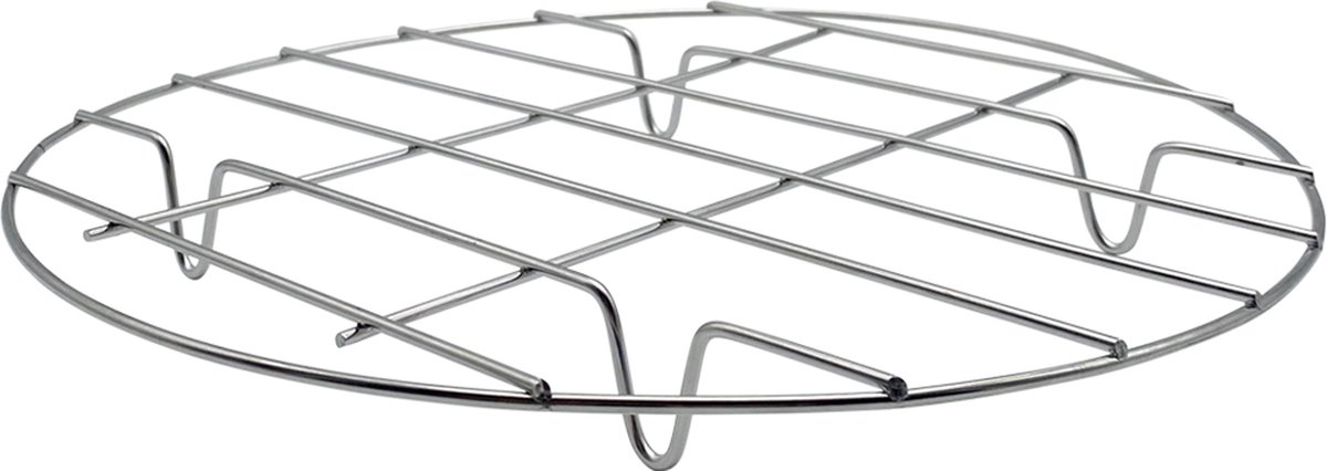 Purepeak Afkoelrooster Magnetron Rond - 30 cm - Ovenrooster - Ovenrek - Kookspullen - RVS
