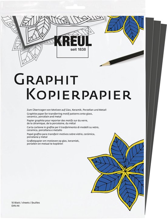 Kreul Grafietpapier 21×30 cm 10 vel