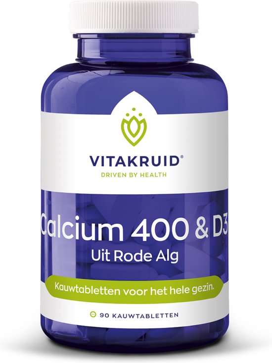 Foto: Vitakruid calcium 400 d3 voor het hele gezin 90pcs