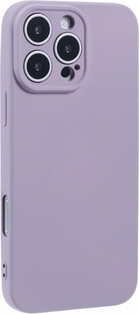 Coverup Hoesje - Geschikt voor iPhone 16 Pro Max Hoesje - Coverup Colour TPU Back Cover - Lavendel