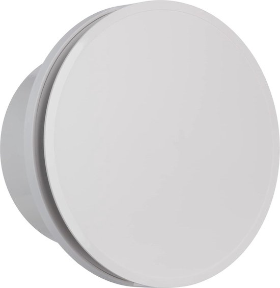 Badkamerventilator 100mm Blauberg, serie Bravo met timer en vocht sensor