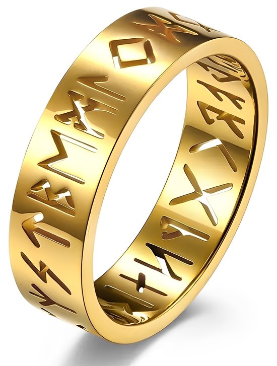 Ring Viking or dames et messieurs - Bague en or avec coffret cadeau de Mauro Vinci