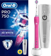Oral-B PRO 750 - 3DWhite - Elektrische Tandenborstel - Inclusief Reisetui